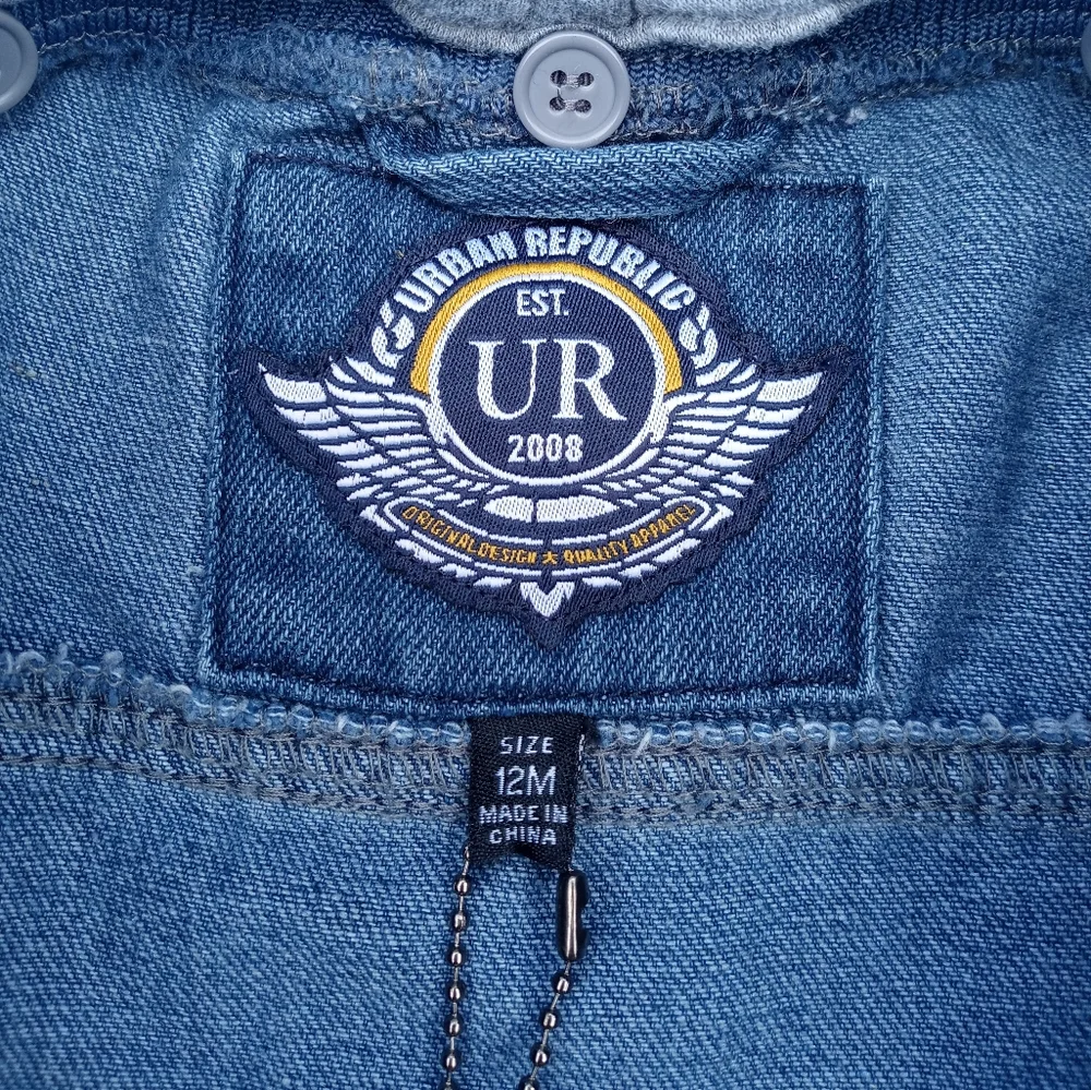 Urban Republic Denim Hoodie‎ Jacket